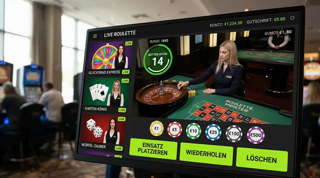 Live Casino im Angebot von Go Fish